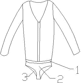 Shirt capable of preventing accidental exposure
