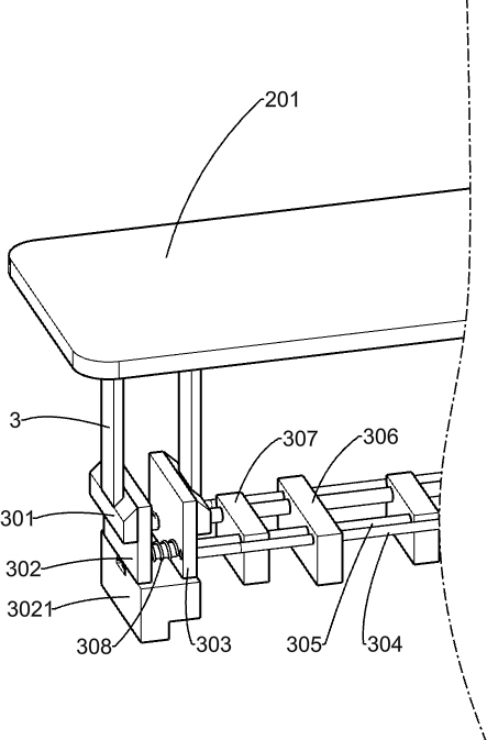 Red date pitting device using barrel-shaped sawtooth opening for food processing