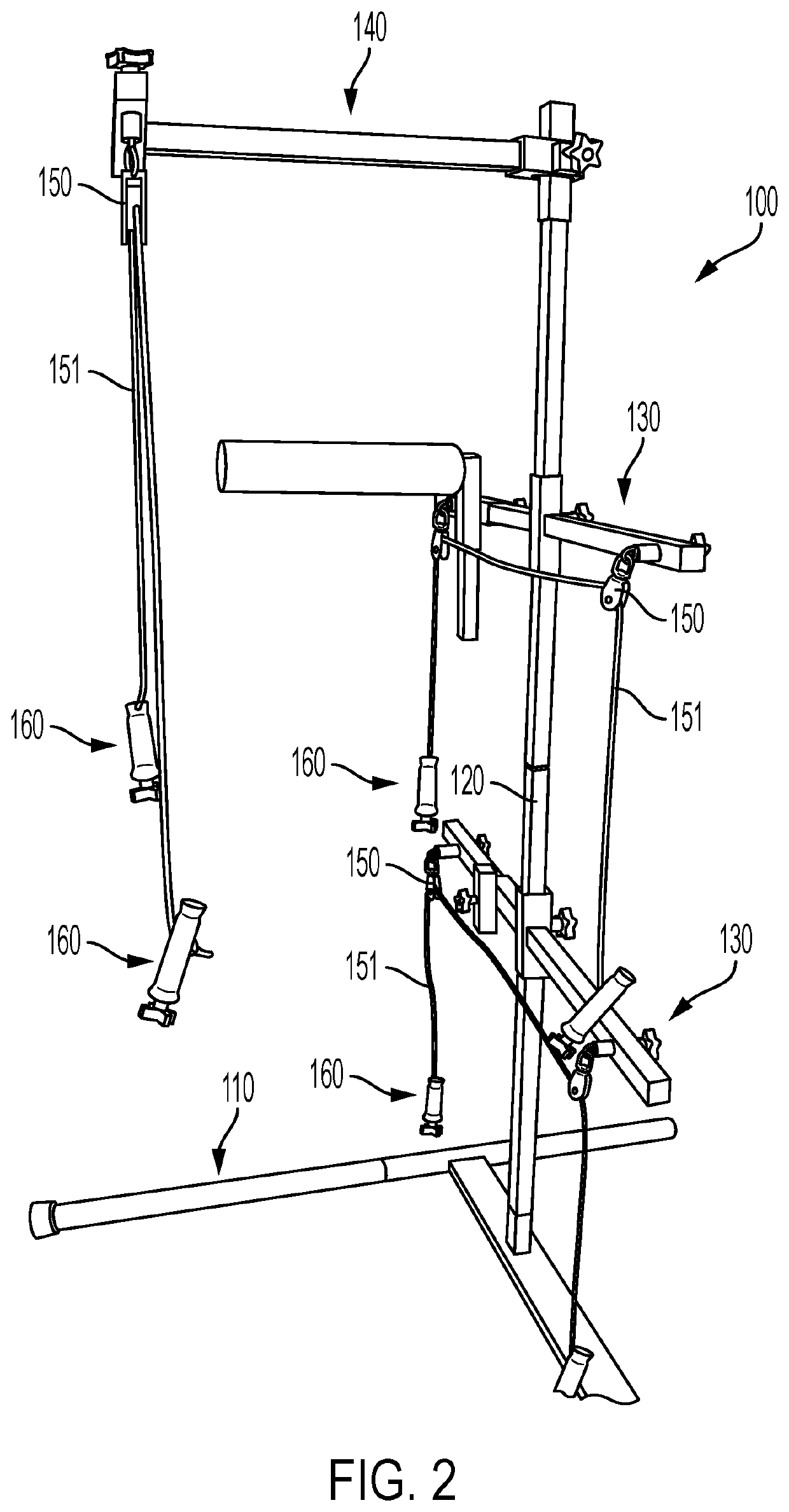 Adjustable shoulder exercise device