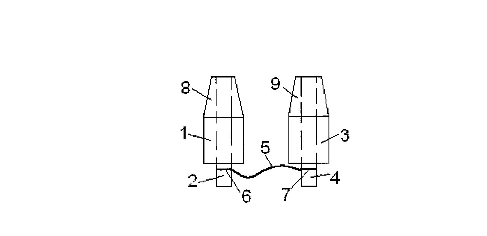 Child nasal cavity nosebleed hemostasis device