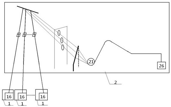 A head and tail yarn automatic isolation system