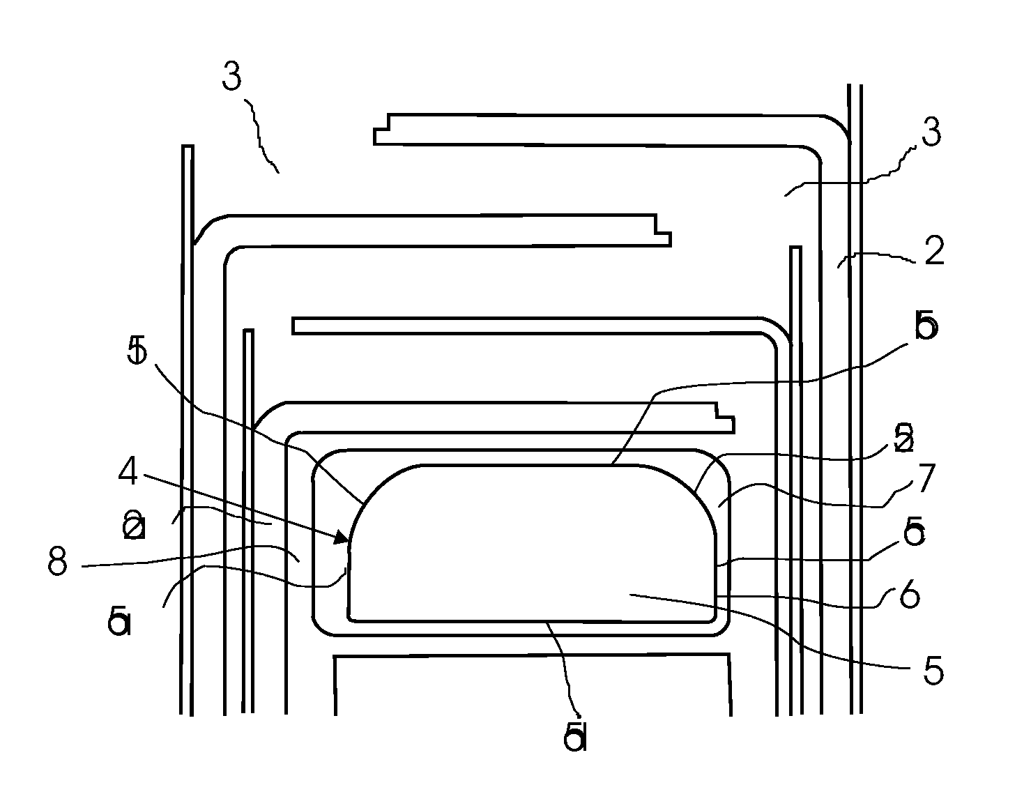 High voltage transformer with a shield ring. a shield ring and a method of manufacture same