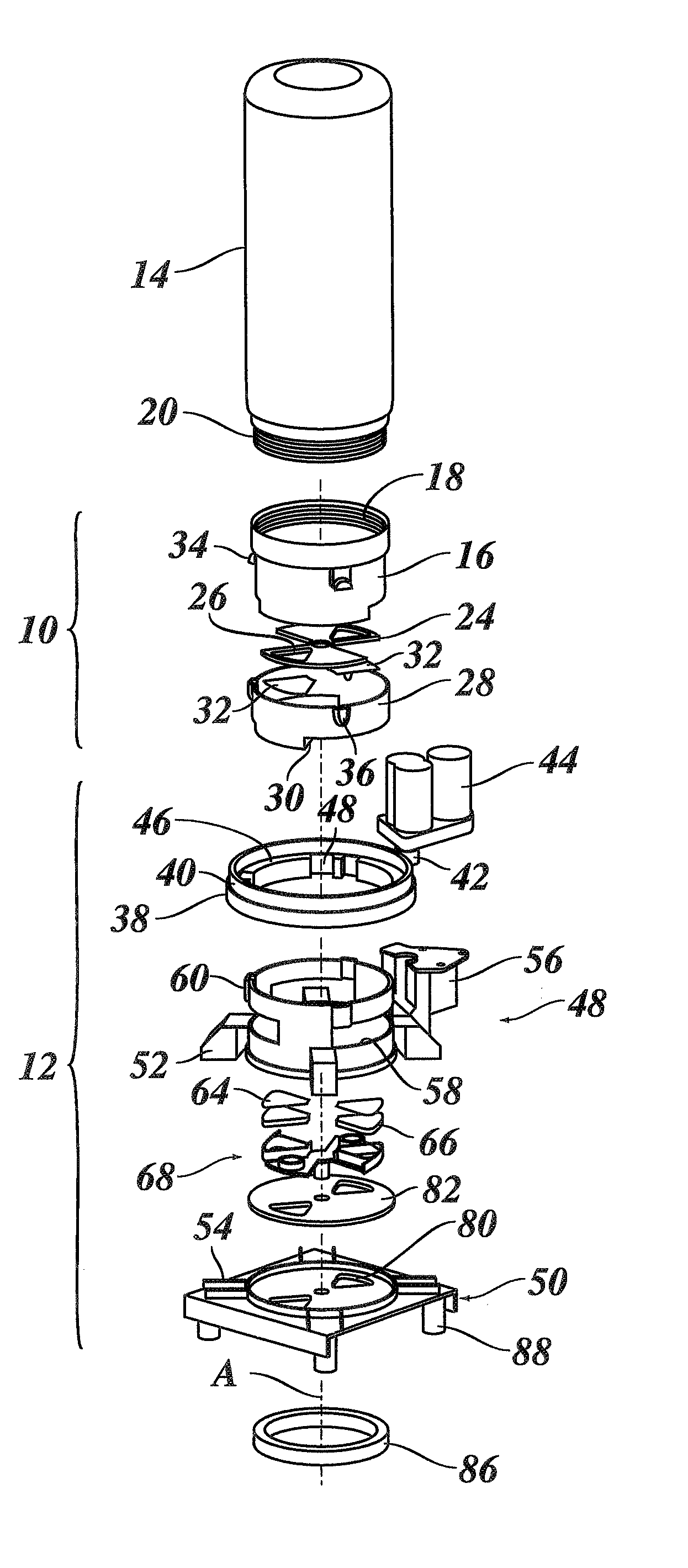 Toner refill device