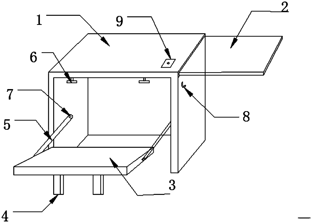 Multifunctional teacher's desk