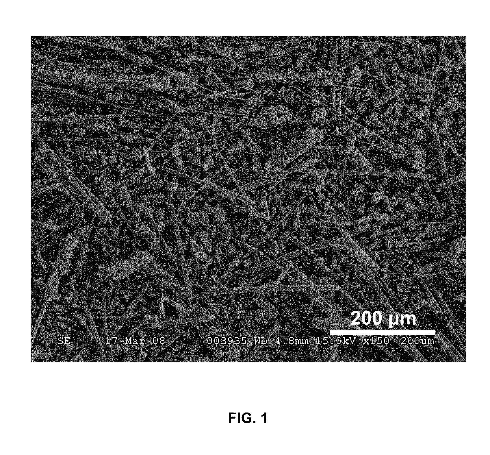 Fibrous substrate-based hydroprocessing catalysts and associated methods