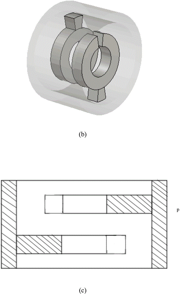 Slow wave structure for high-power output of traveling wave tubes