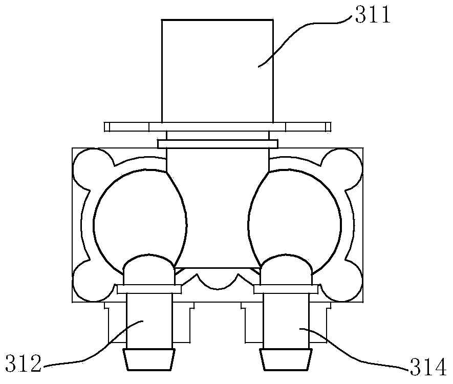 Washing machine with rubbing device