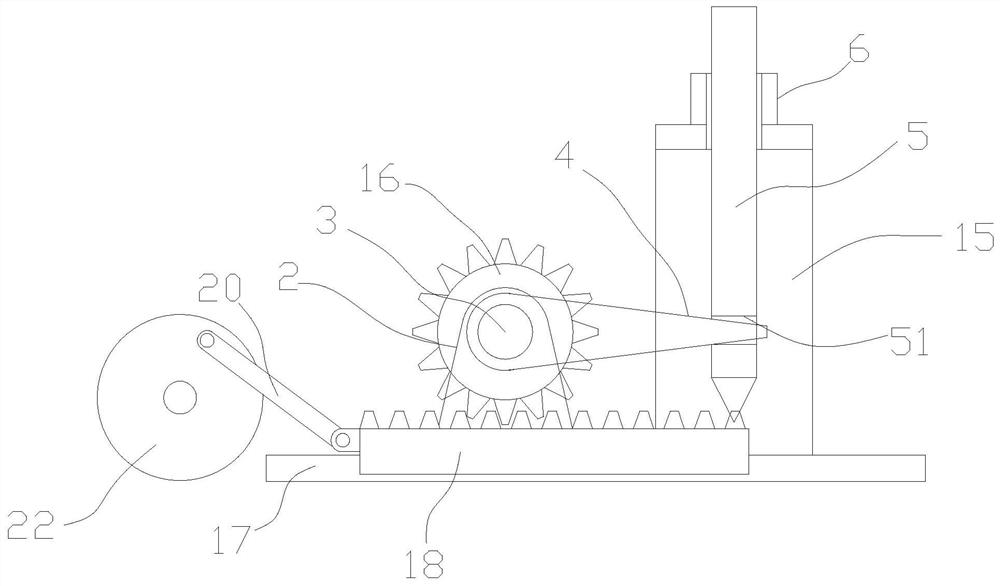 An assembly line leather punching device