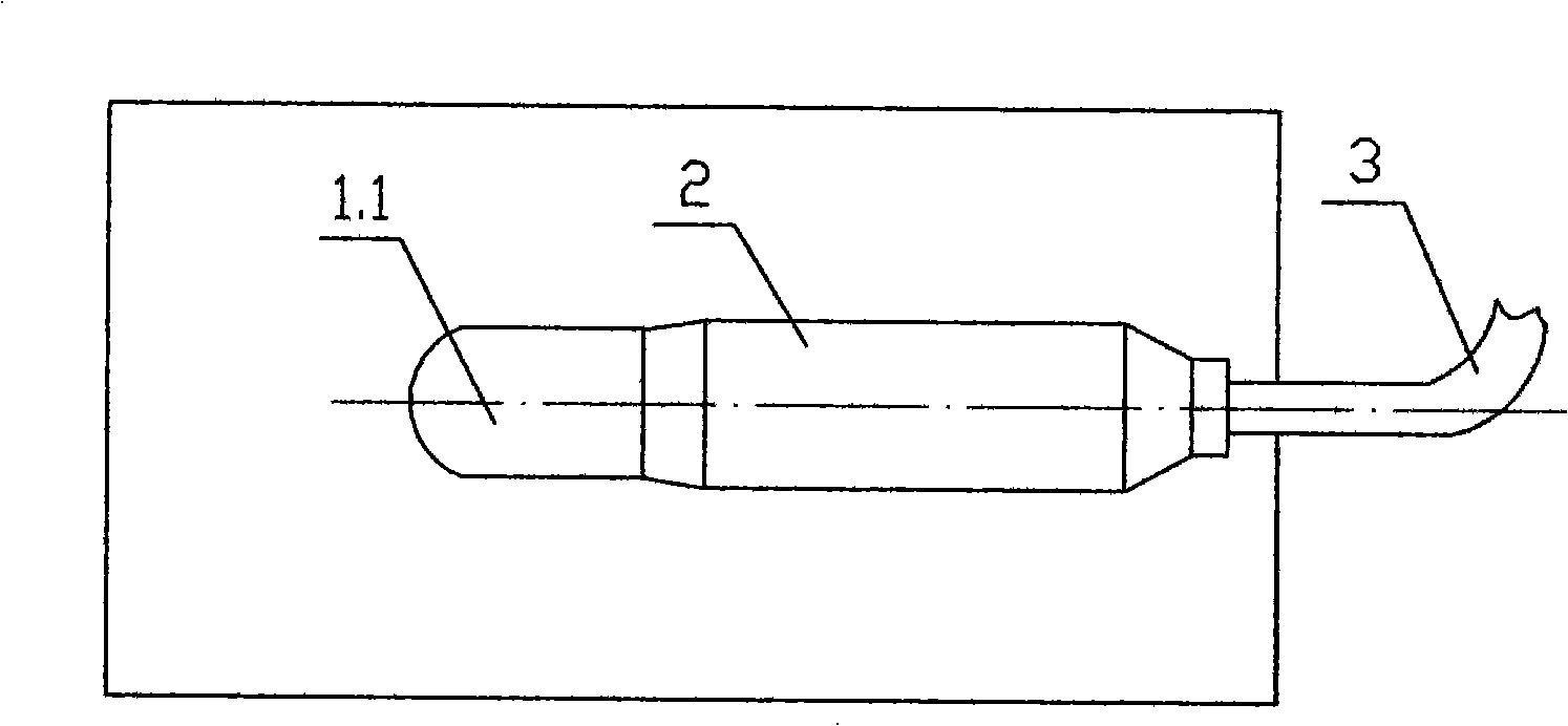 Material feeding type plastering device