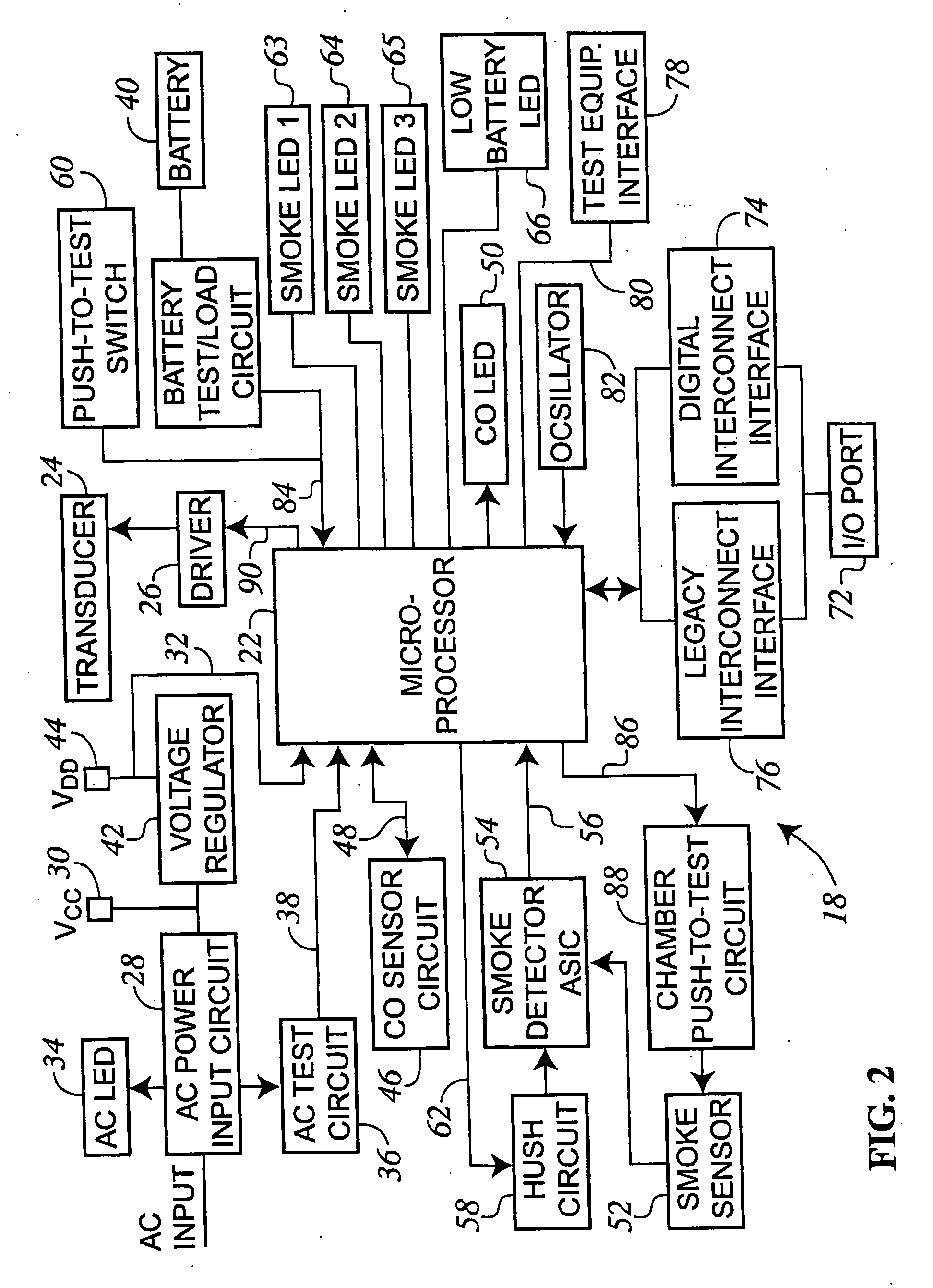 Enhanced visual signaling for an adverse condition detector