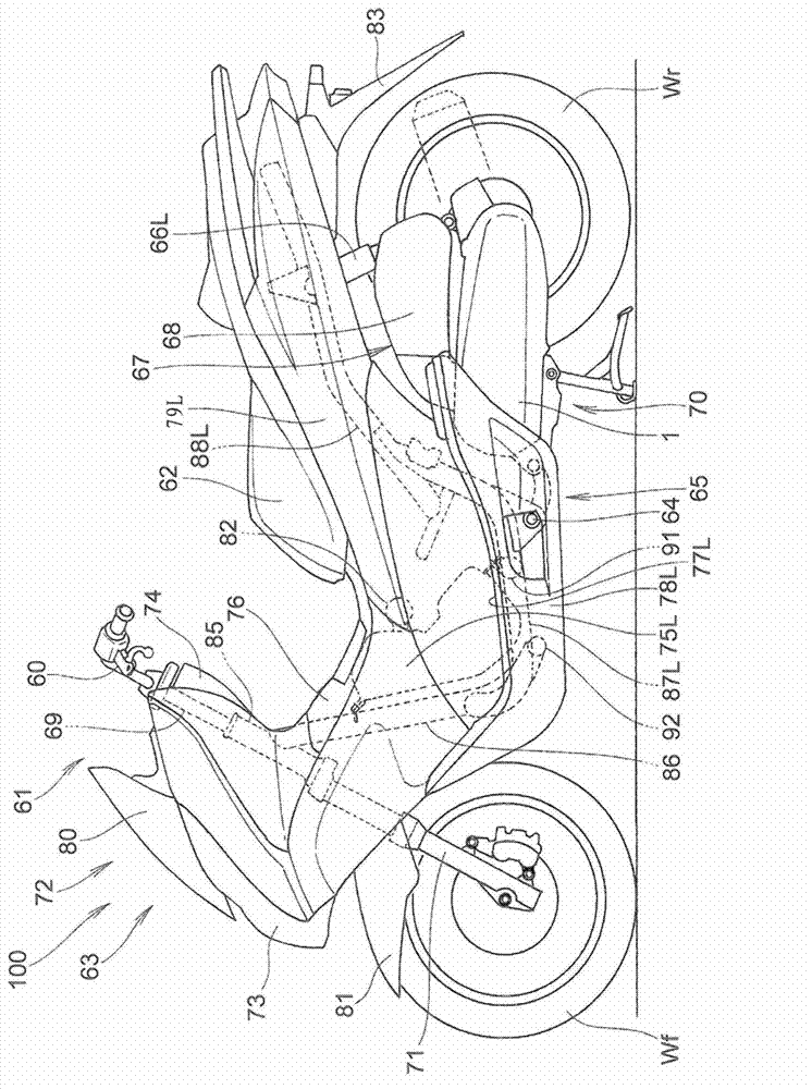 Power generation control device of idling stop vehicle