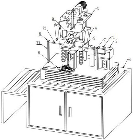 A processing mechanism for aluminum electrolytic capacitors