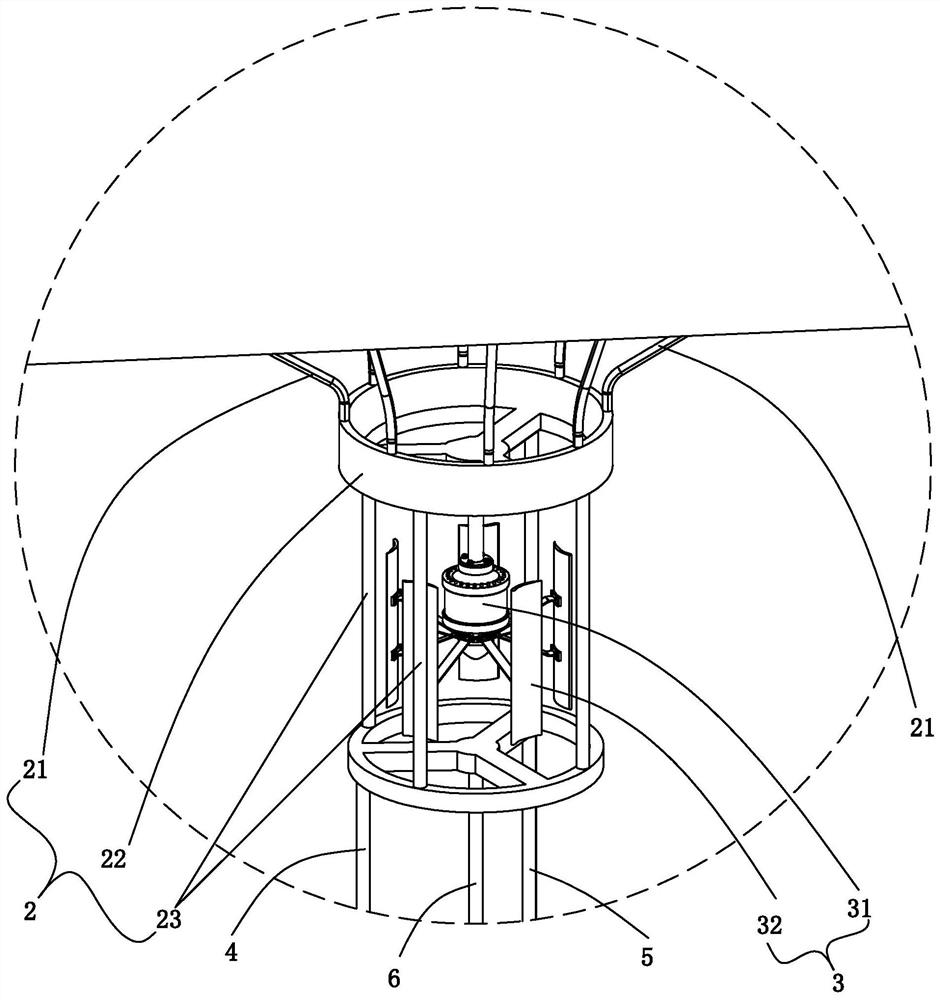 An aerial power generation system