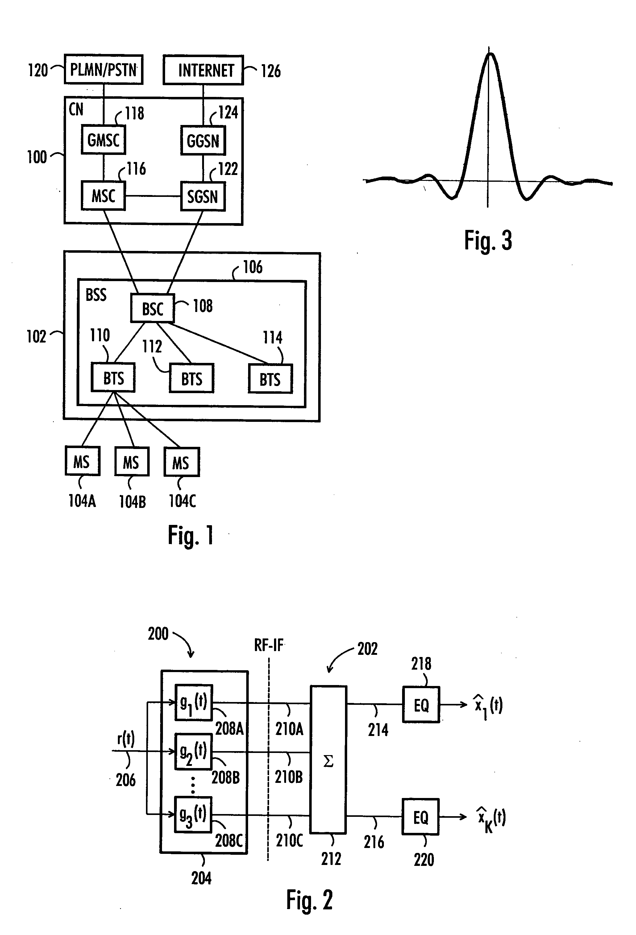 Receiver, transmitter and variable bandwidth transmission method