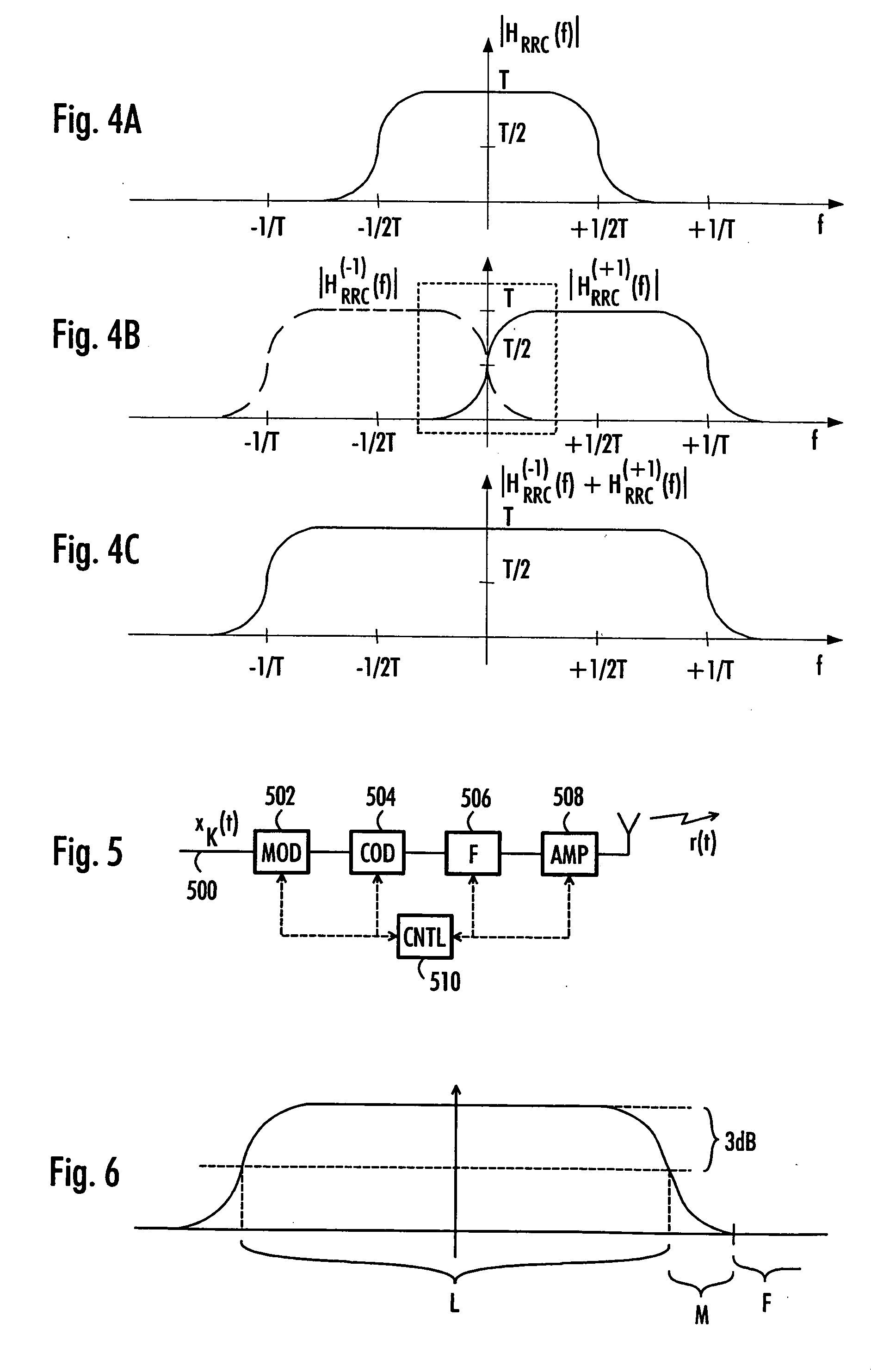 Receiver, transmitter and variable bandwidth transmission method