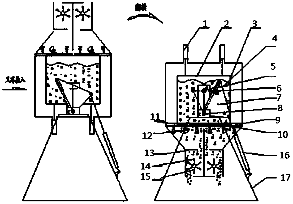 A pulverizer and a method for pulverizing materials using the pulverizer
