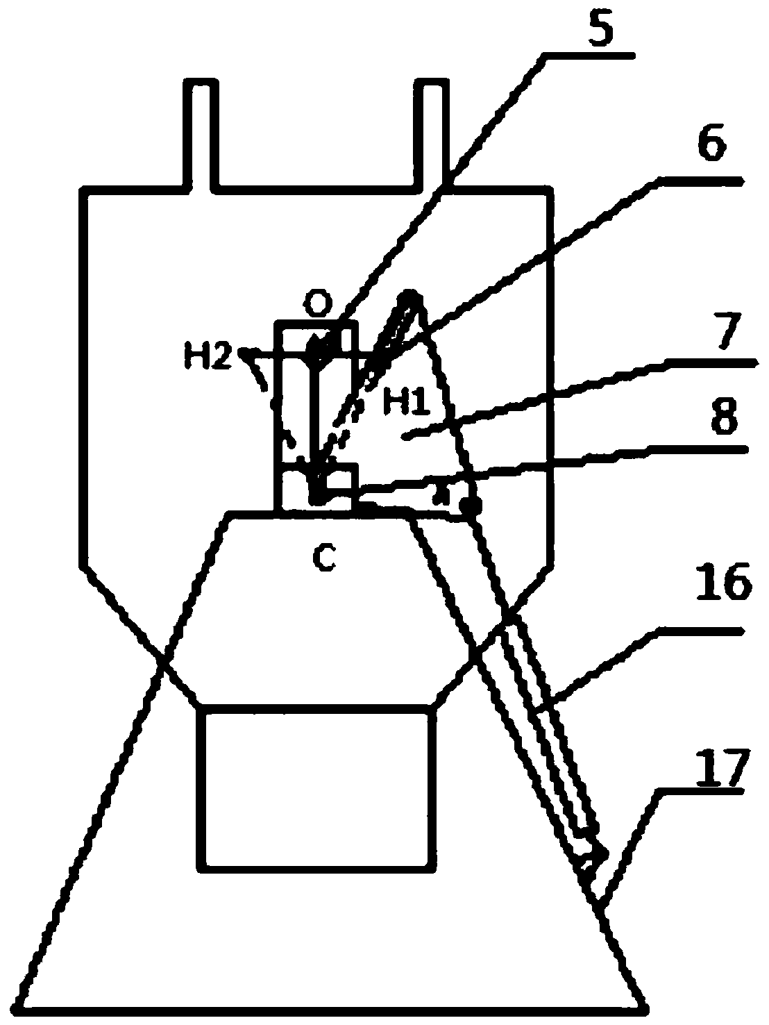 A pulverizer and a method for pulverizing materials using the pulverizer