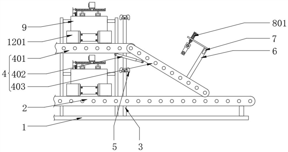 Multi-station laser marking machine for semiconductor intelligent manufacturing