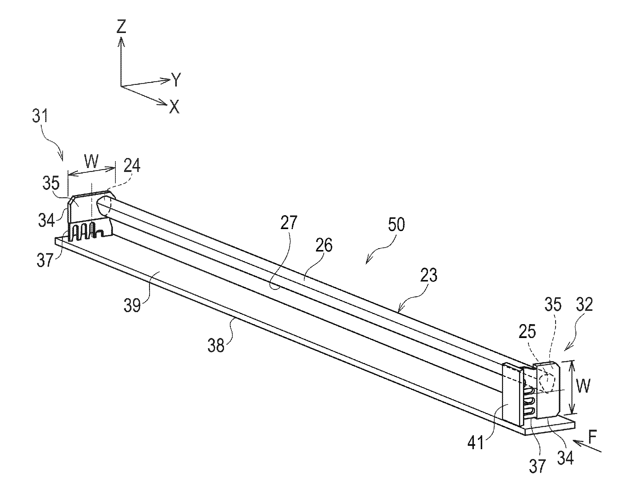 Illumination apparatus, image sensor unit, and paper sheet discriminating apparatus