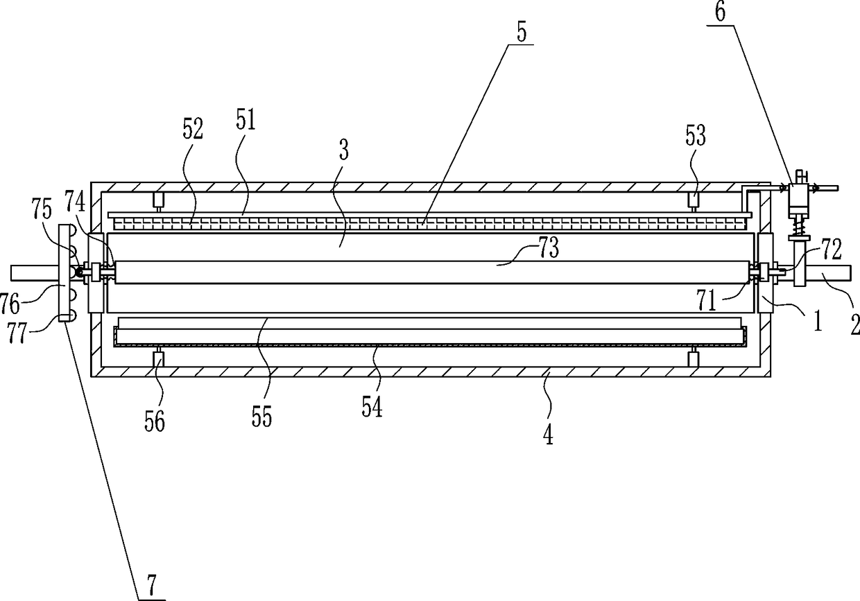 Corrugated paper bonding compression roller for carton production