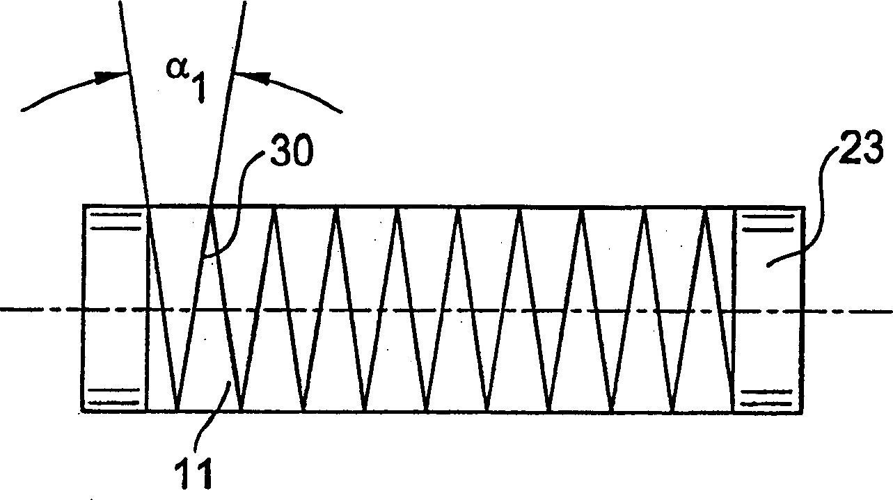 Method for manufacturing cross winding bobbin