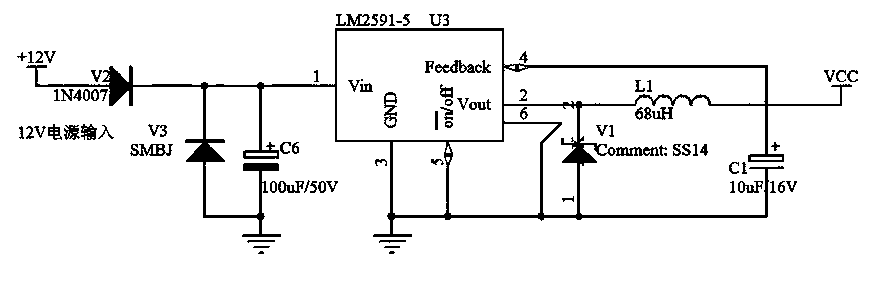 Voltage stabilizing display in tyre pressure monitoring system