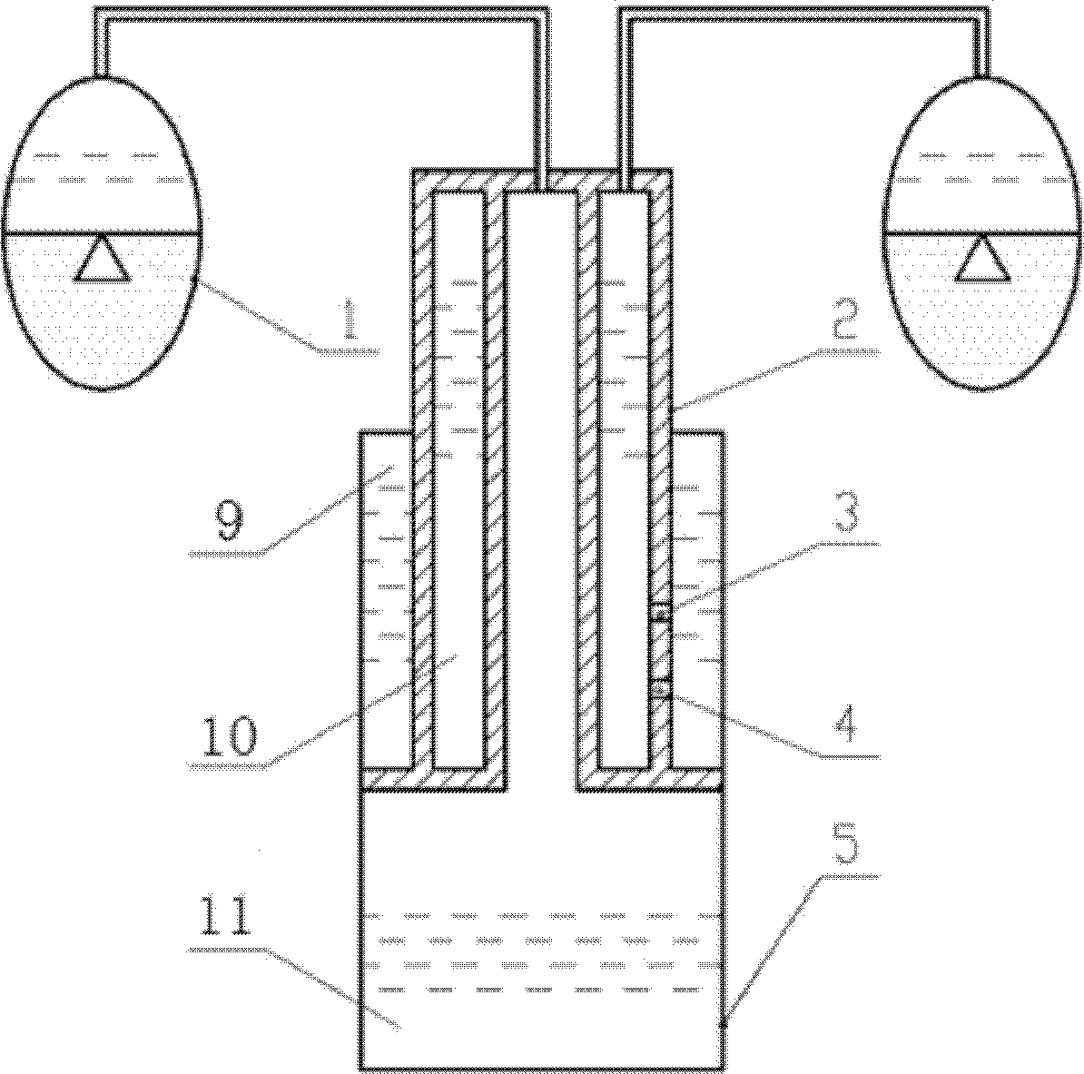 Buffering protection type oil gas suspension system and vehicle