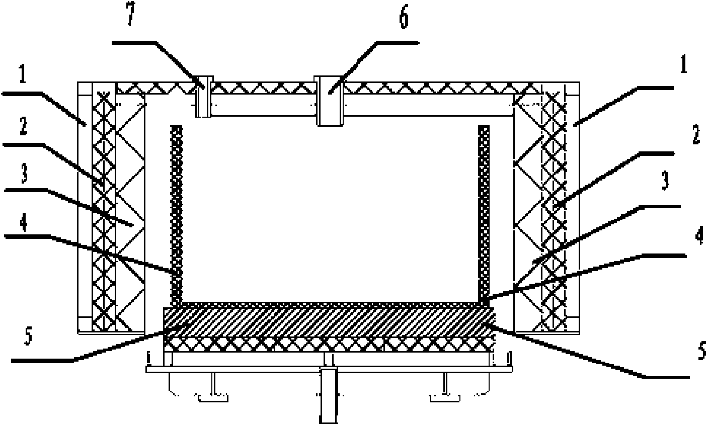Insulation system for polycrystalline silicon ingot furnace