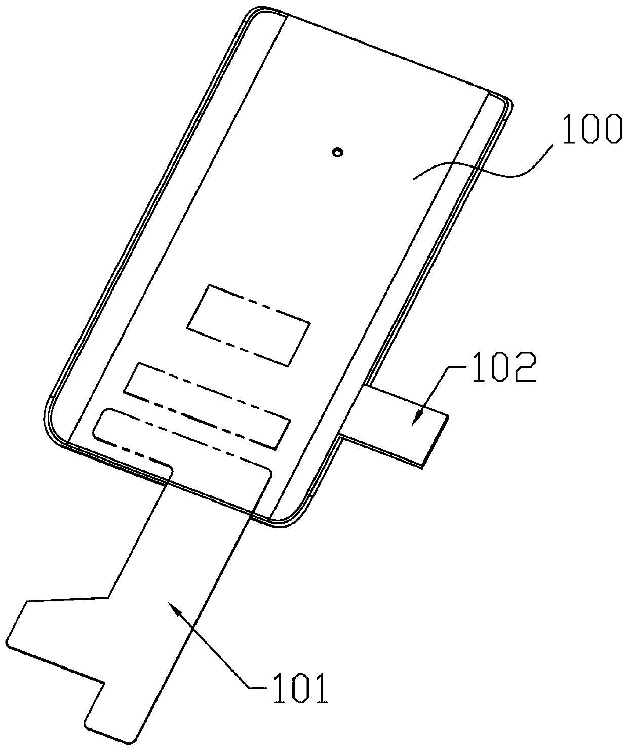 OLED FPC attaching device