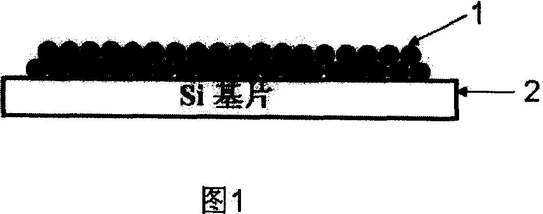 Method for improving efficiency of outing light coupled from tabulate light emitting device