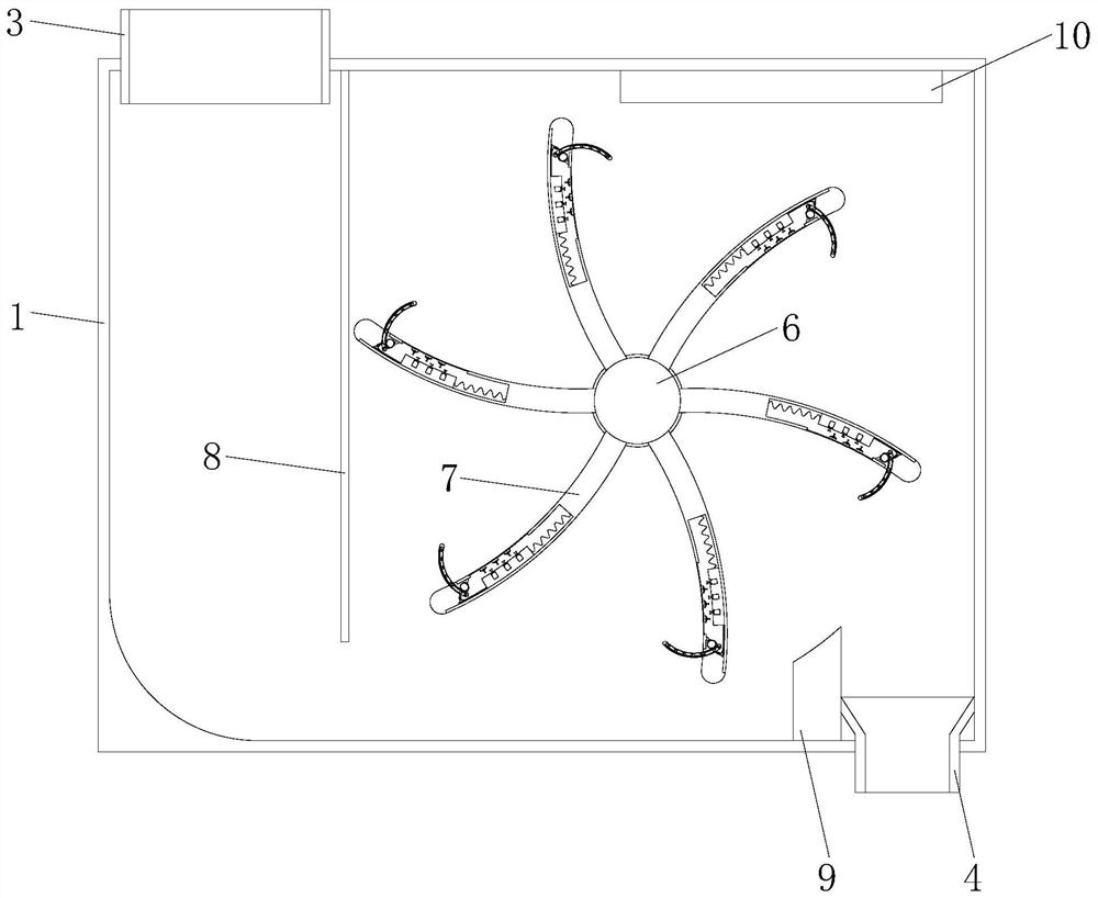 Fertilizer impurity screening device