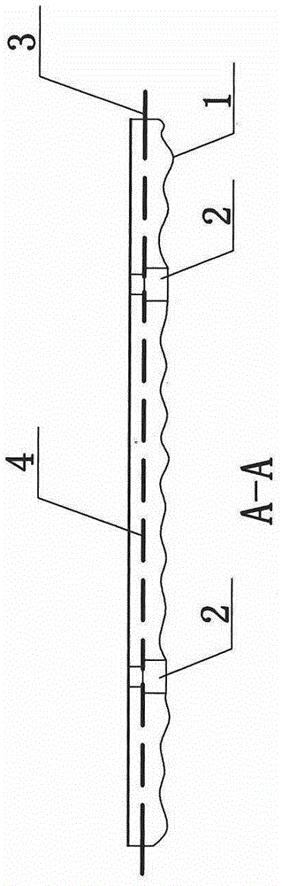 Forming method of cement decorative board with preset anchor bolt holes and reserved steel mesh lap joints