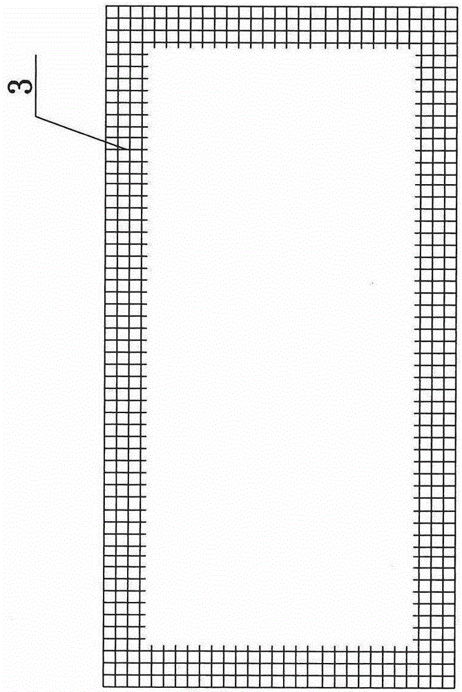 Forming method of cement decorative board with preset anchor bolt holes and reserved steel mesh lap joints