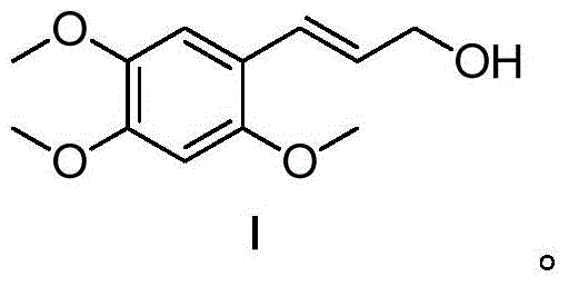 α-Asarocyl alcohol and its preparation method and application