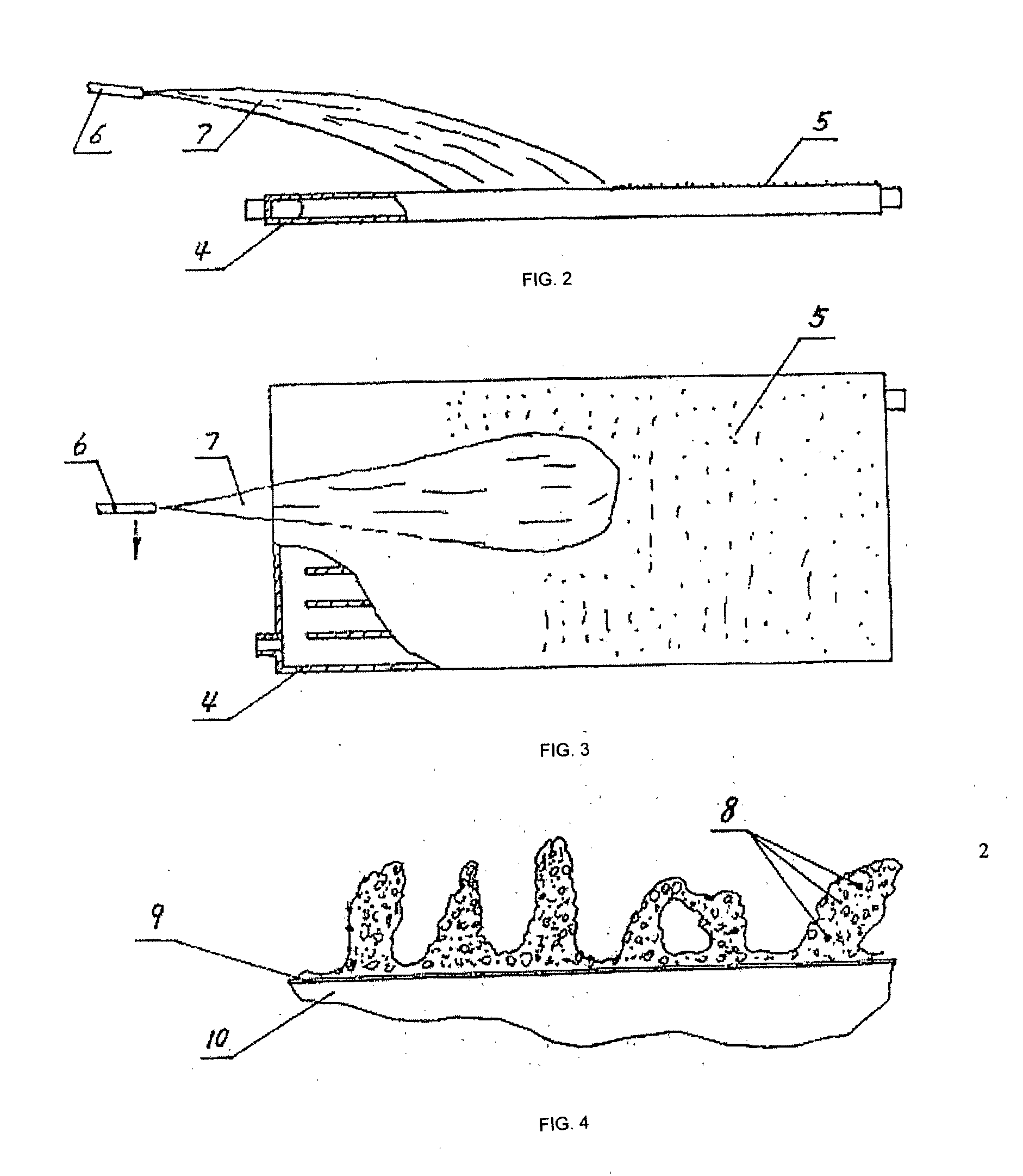 Method for making large-sized hollow ceramic plate