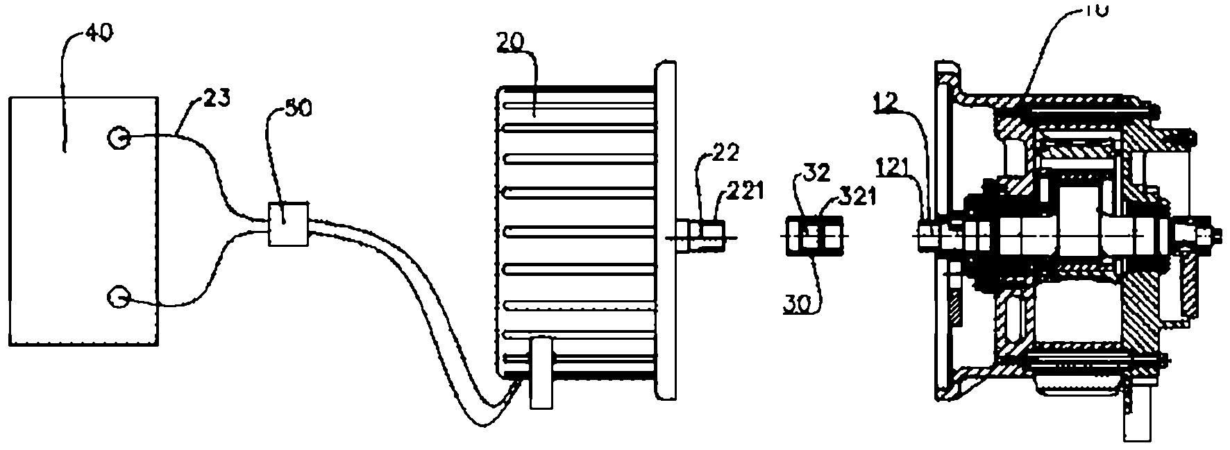 Vehicular generating set