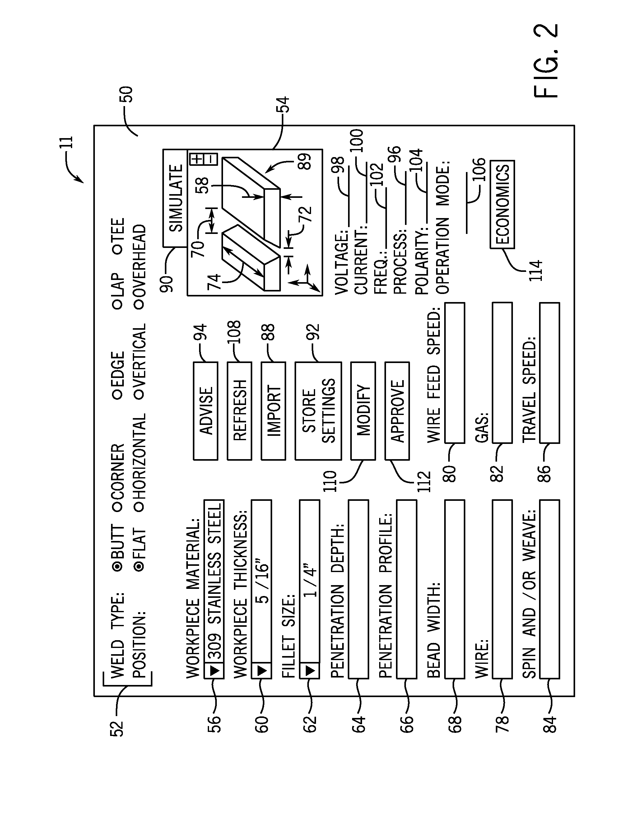 System and method for selecting weld parameters