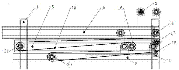 Mounting method for camera of picking machine and telescoping mechanism of camera