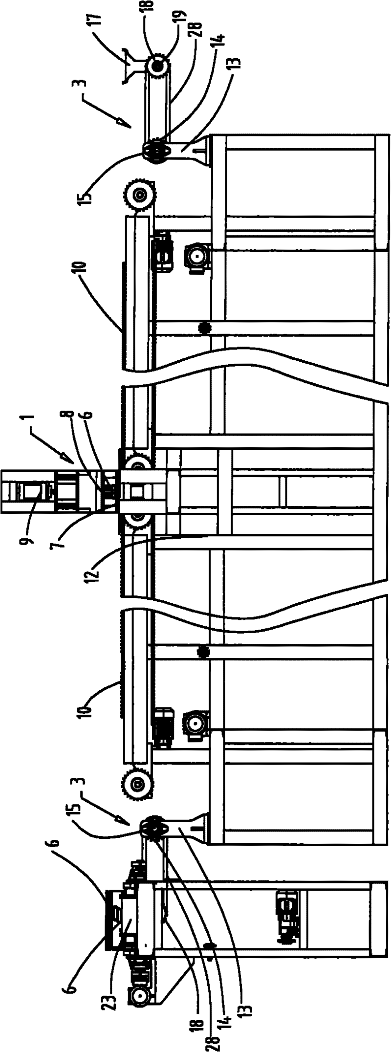 Copper and aluminium composite bar casting system