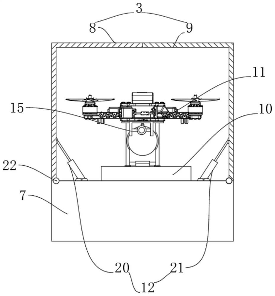 Open fire detection device and method for electric vehicle charging station