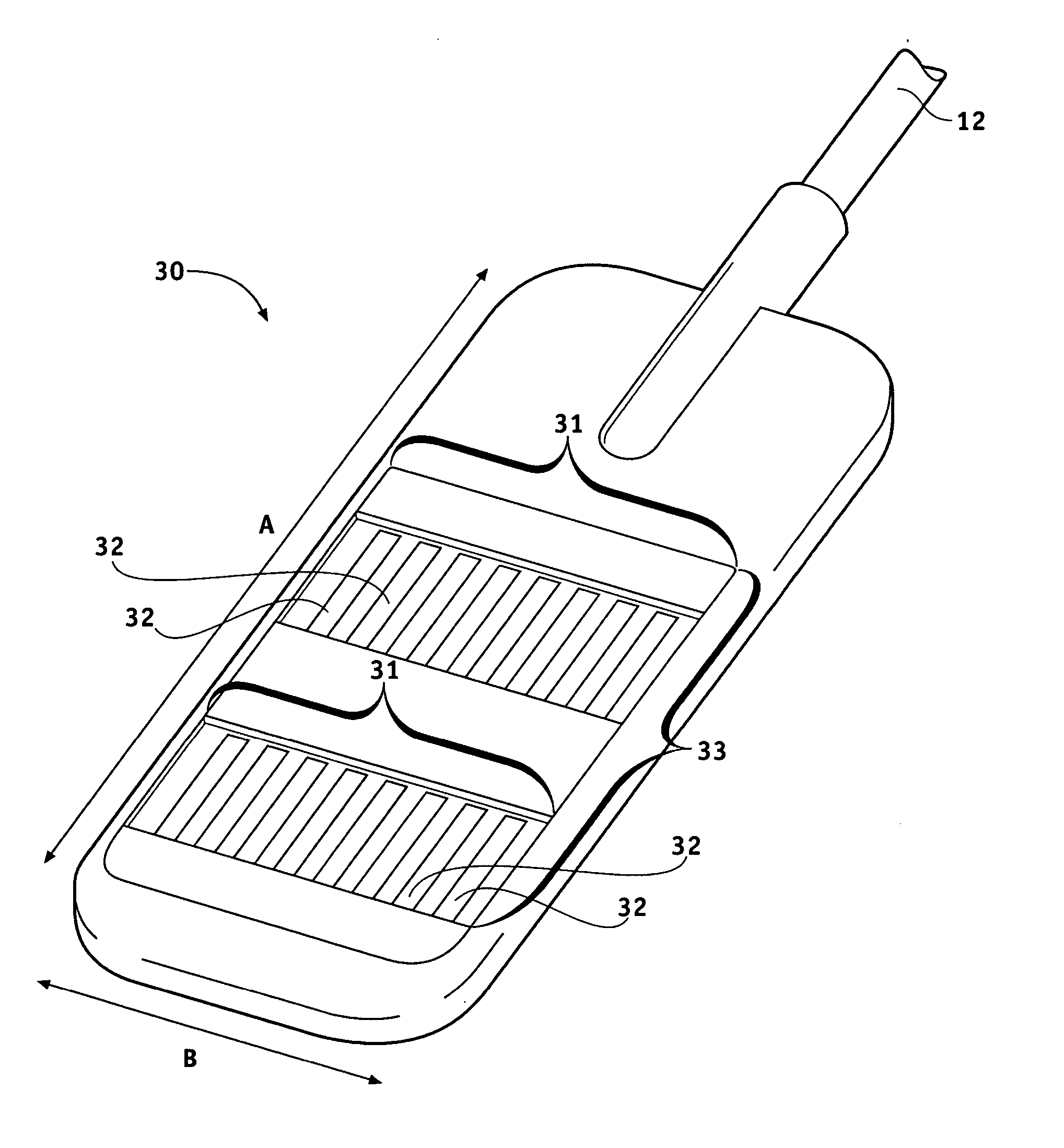 Field steerable electrical stimulation paddle, lead system, and medical device incorporating the same