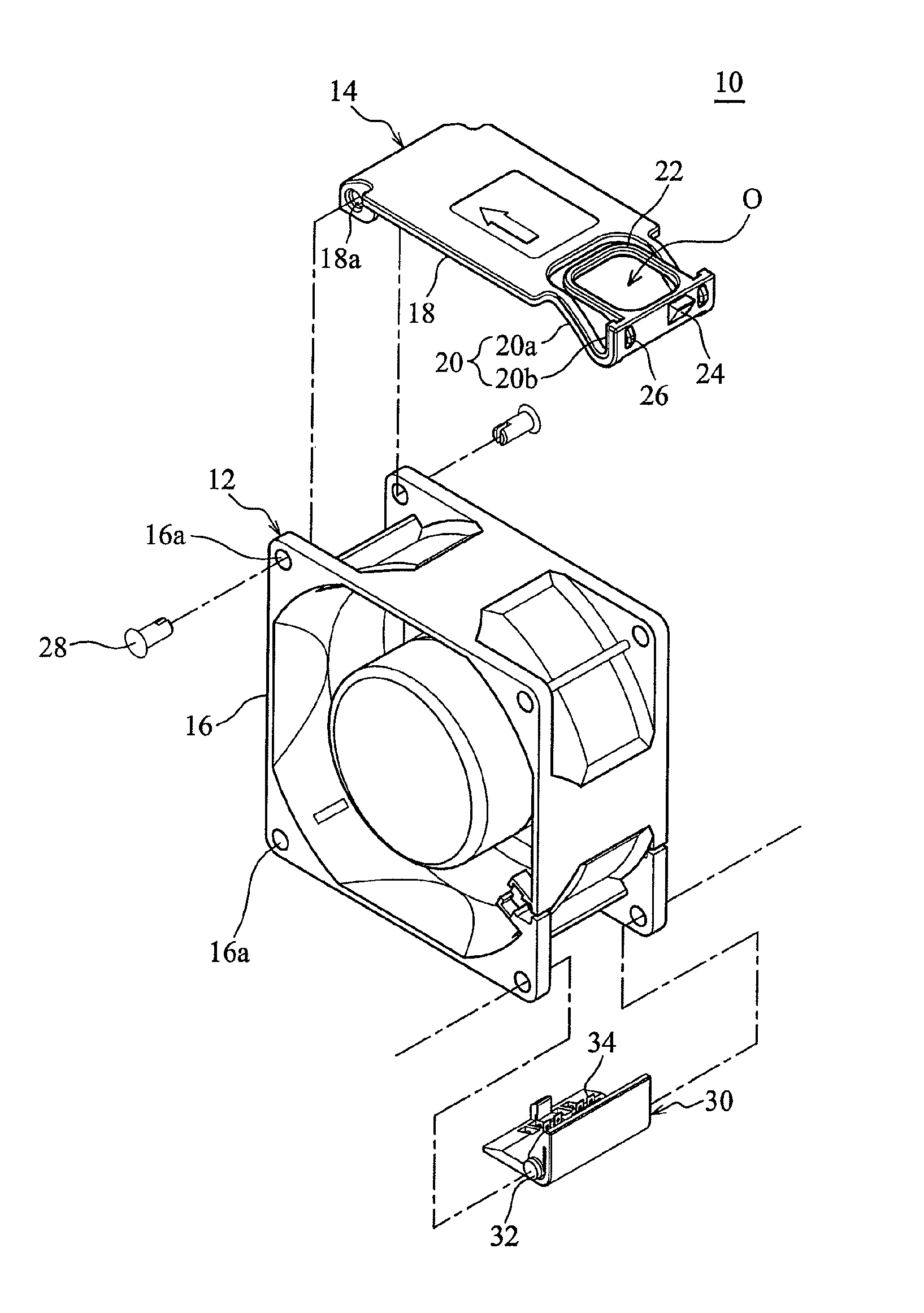 Hot swap fan module