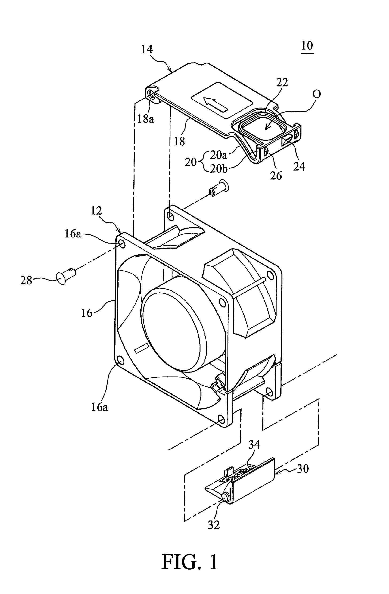 Hot swap fan module