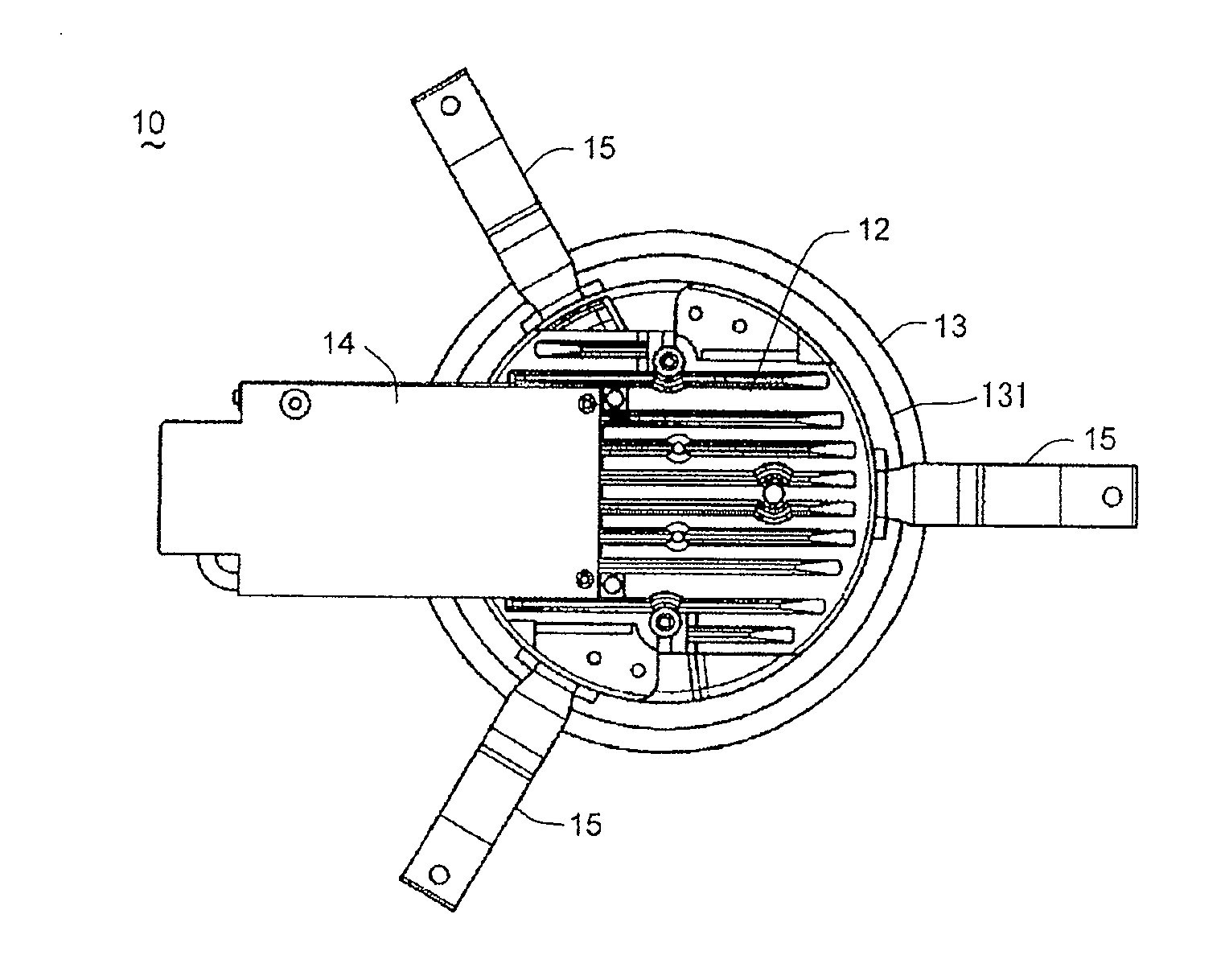 Lighting fixture for visible light communication and visible-light-communication system with same