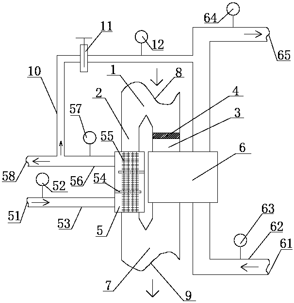 Novel air preheater system for coal-fired power plant and work method thereof
