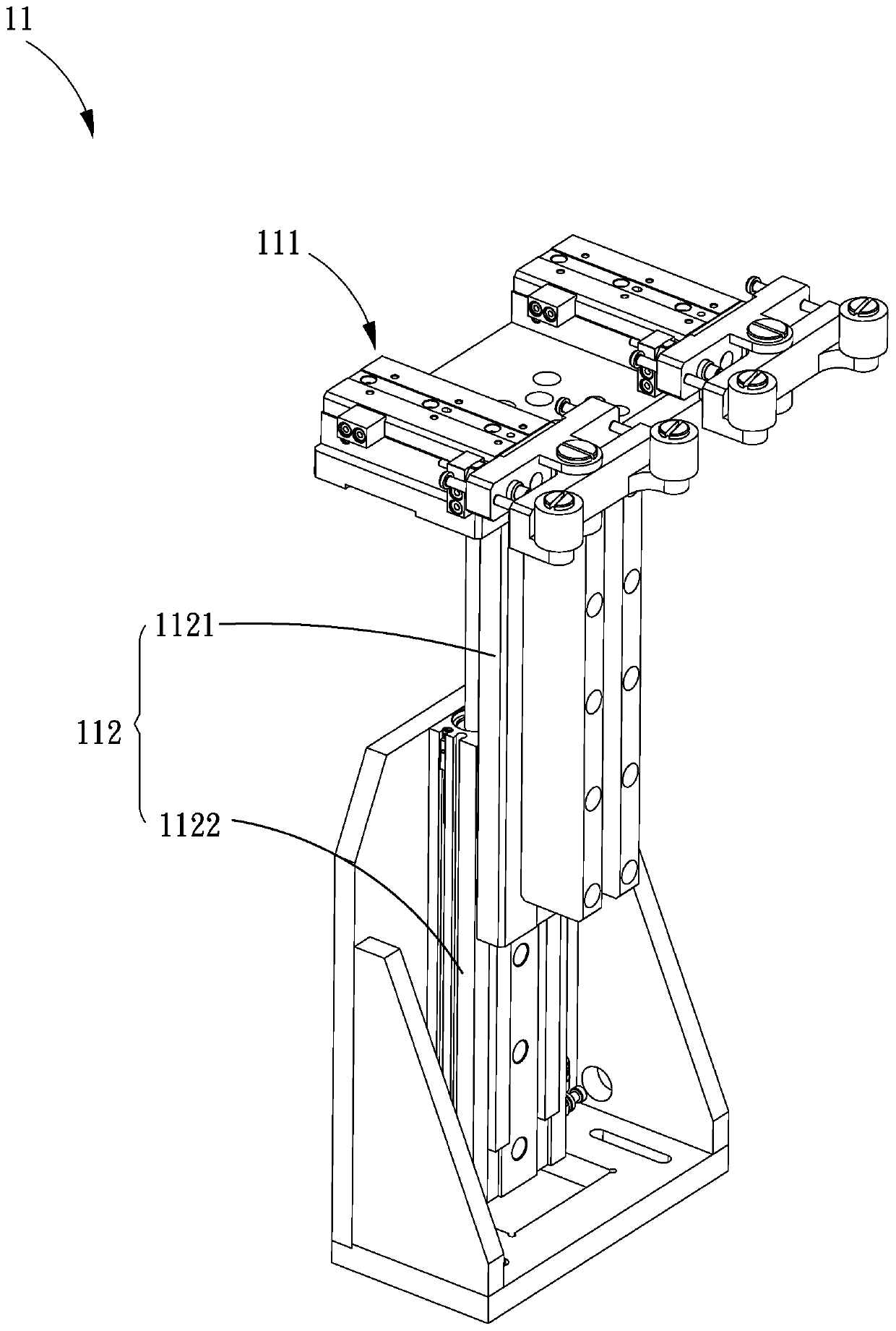 Sole clamping and positioning device