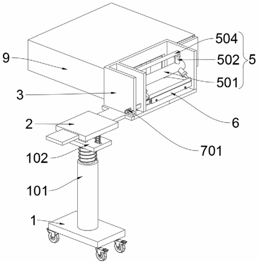 Sorting integrated tea single-bud picking mechanical device