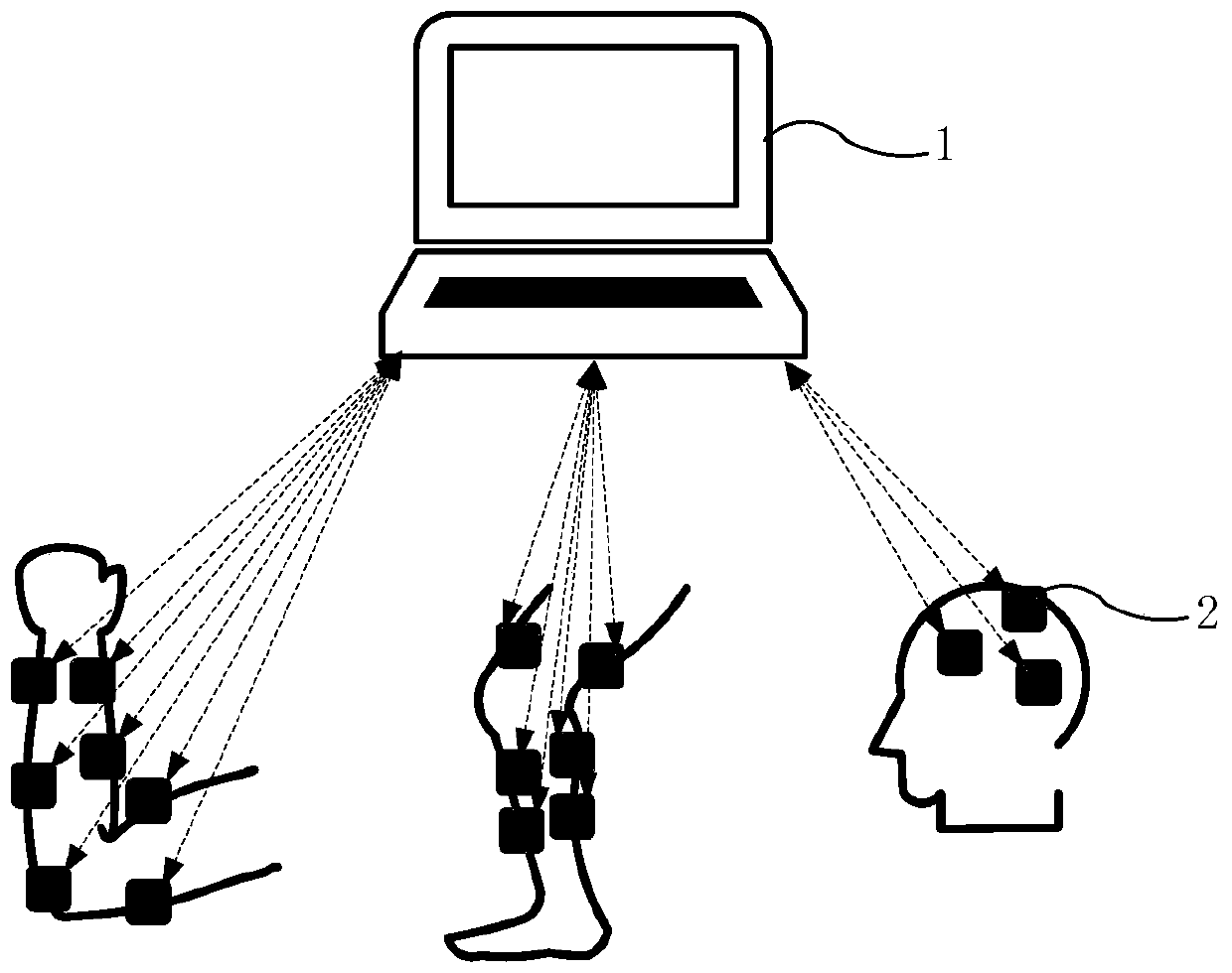 Building block type touch interaction system