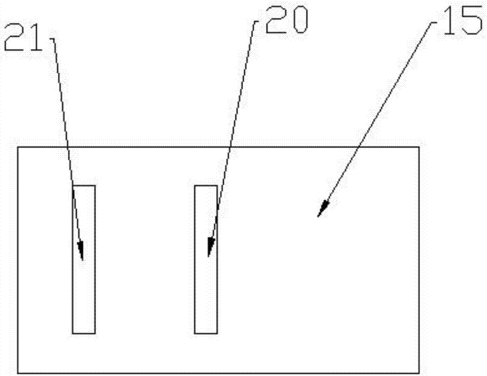 Tea quantitative weighing device