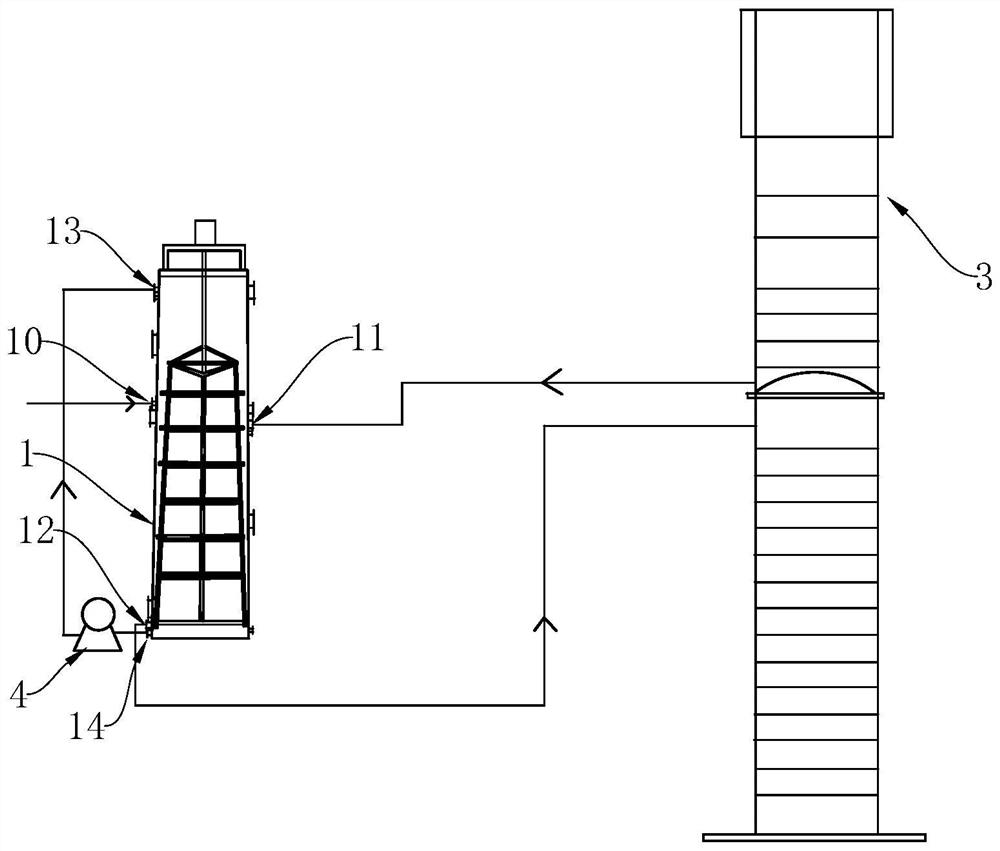 A method for preventing the scabbing of the pre-ash bucket in the distillation process in the production of soda ash by the ammonia-soda method